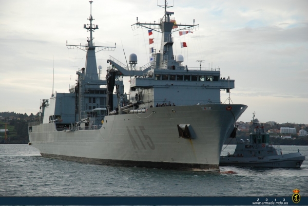 Buque de Aprovisionamiento de Combate (BAC) "Cantabria"