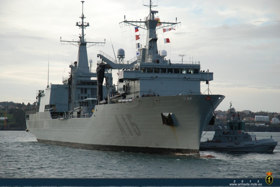 Buque de Aprovisionamiento de Combate (BAC) "Cantabria"